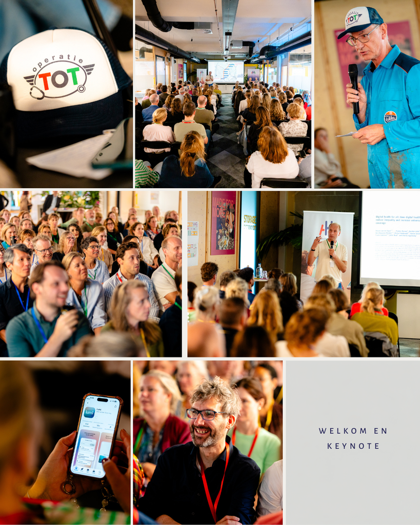 fotocollage welkom en keynote